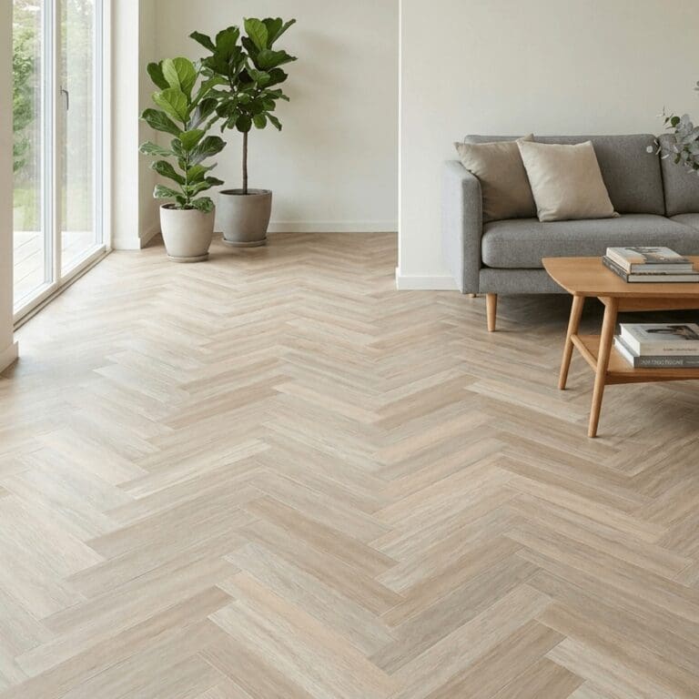 Airton Poplar Herringbone flooring