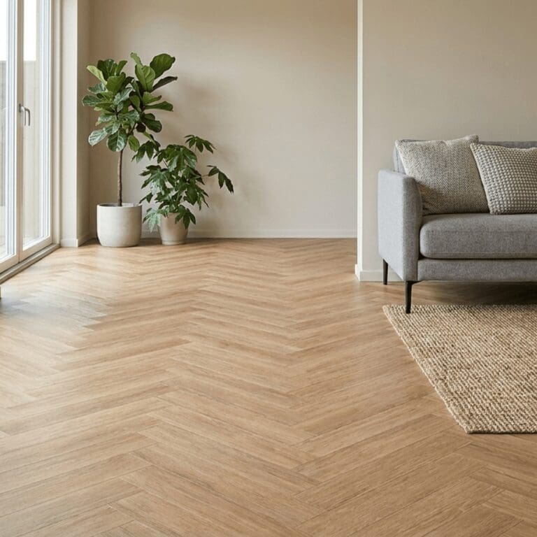 Bishopdale Oak Herringbone flooring