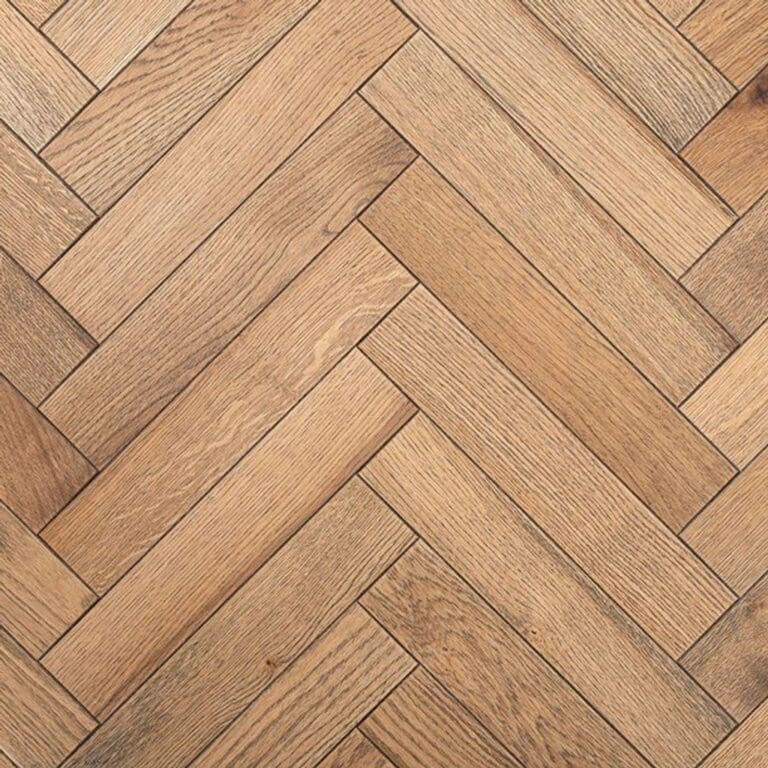 Bunbury Oak Herringbone flooring