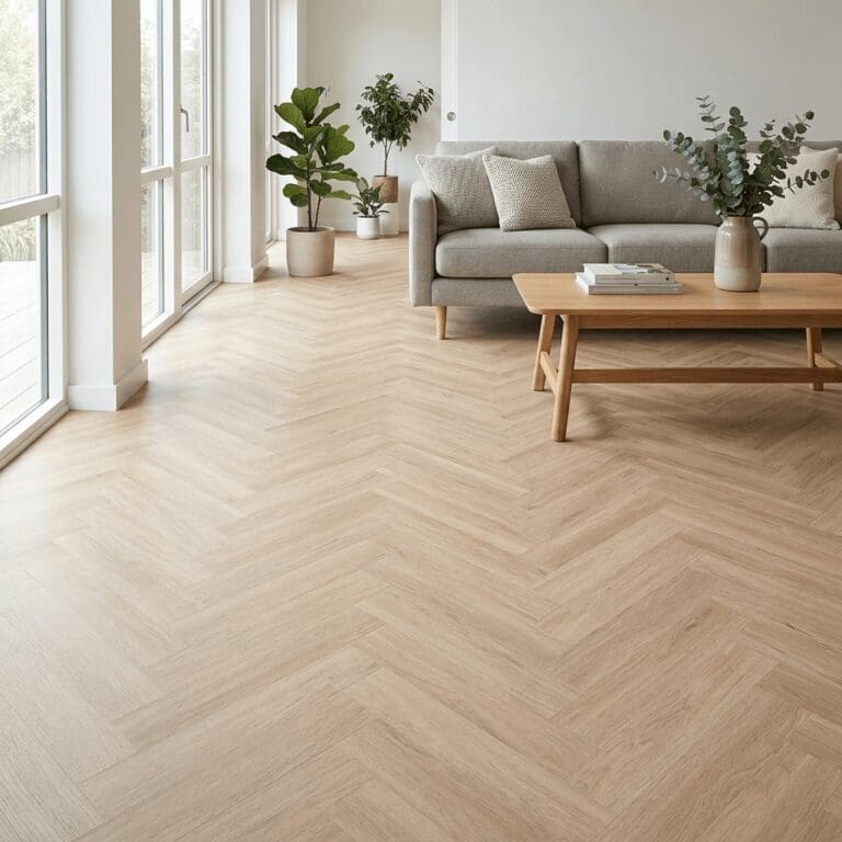Campden Oak Herringbone flooring