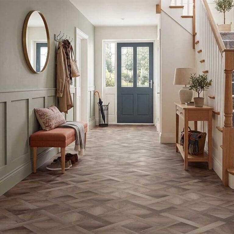 Coniston Ash Basketweave flooring