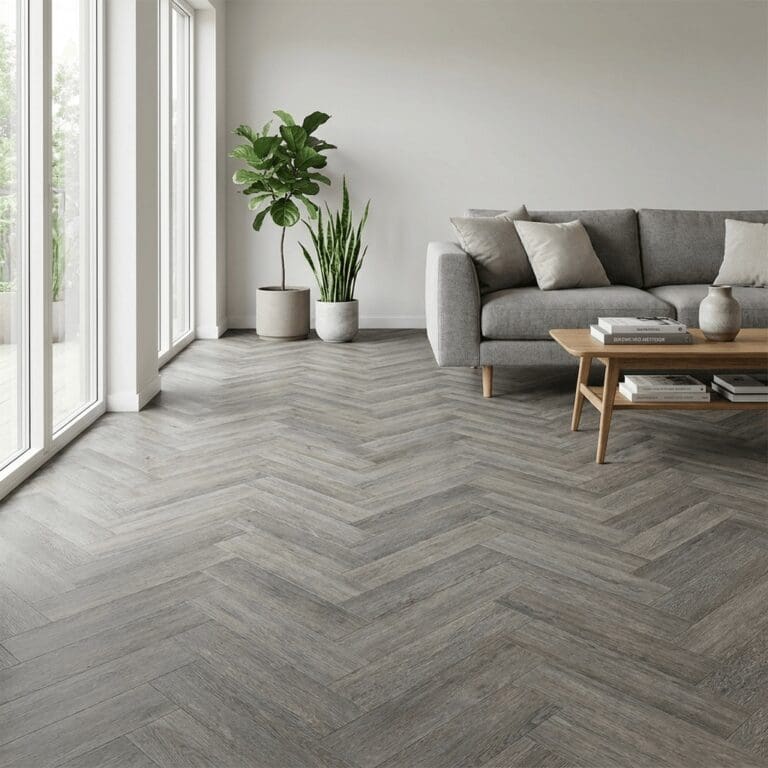 Cotter Oak Herringbone Click SPC flooring