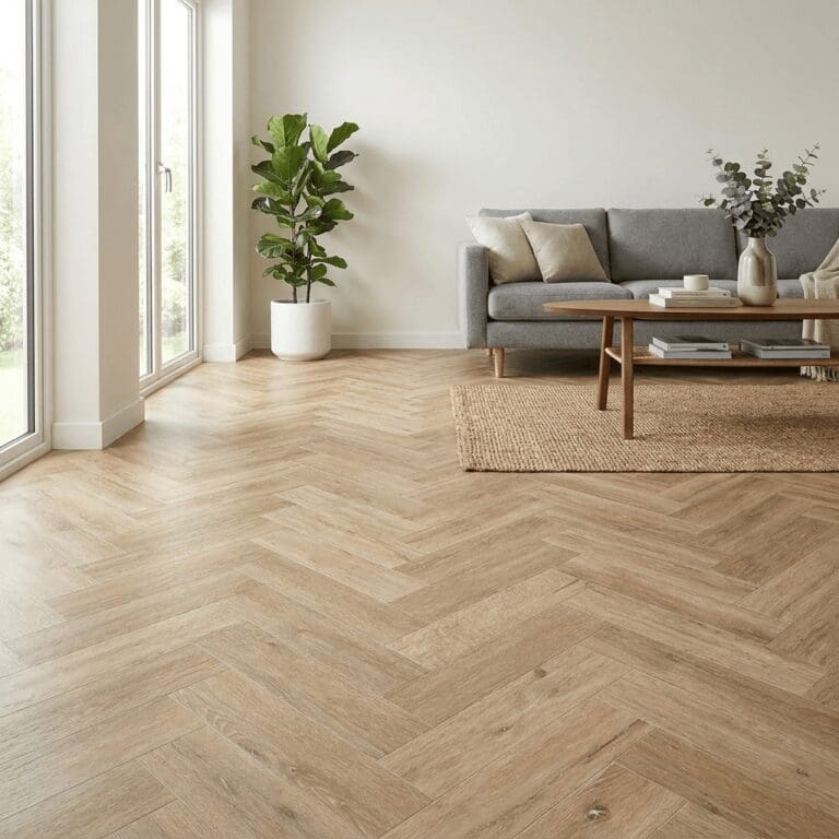 Deepdale Fir Herringbone flooring