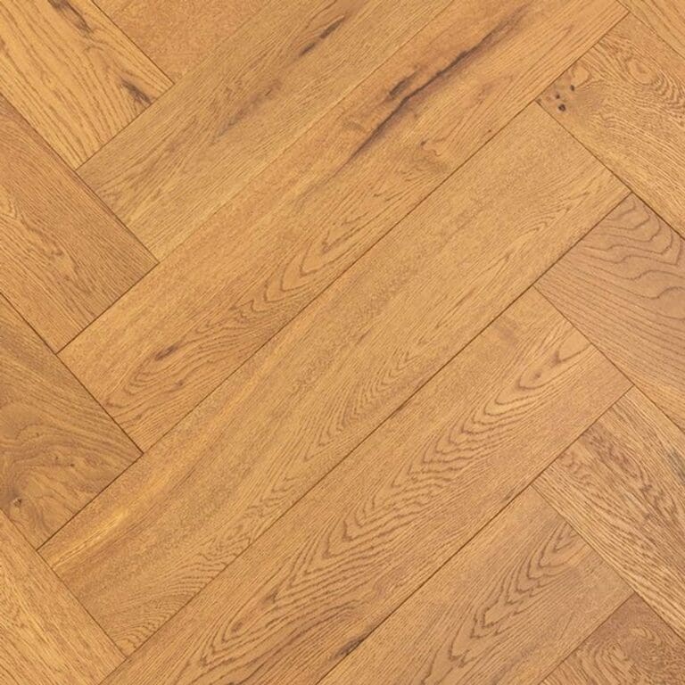 Farndon Oak Herringbone flooring