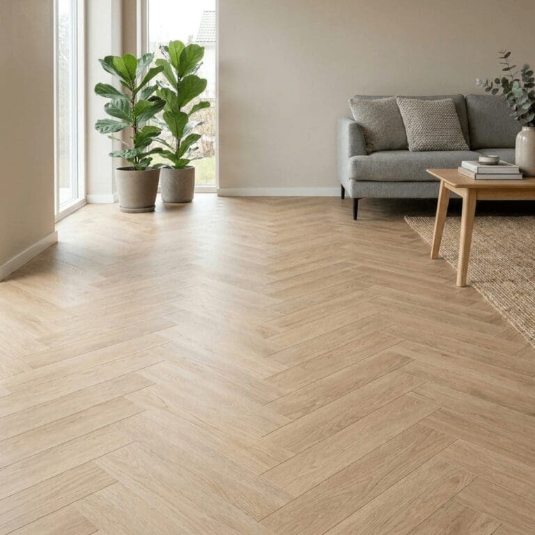 Garsdale Oak Herringbone Click SPC flooring