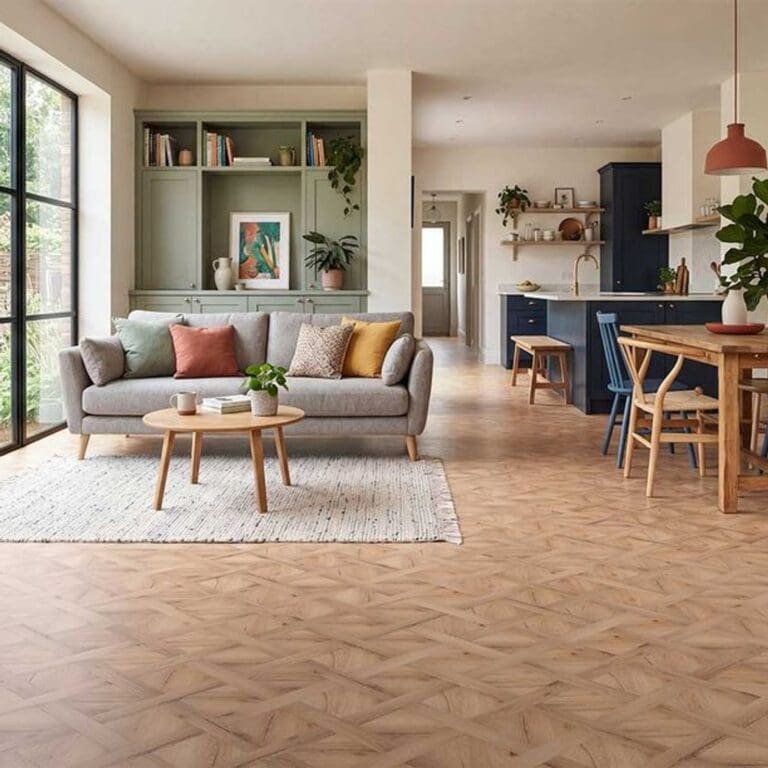 Grange Oak Basketweave flooring