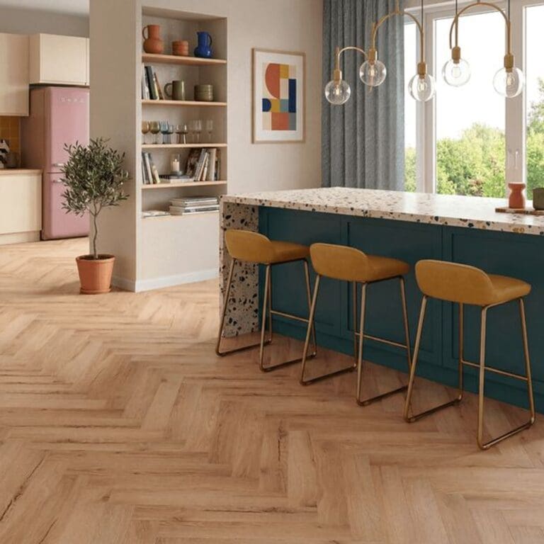 Grange Oak Herringbone flooring