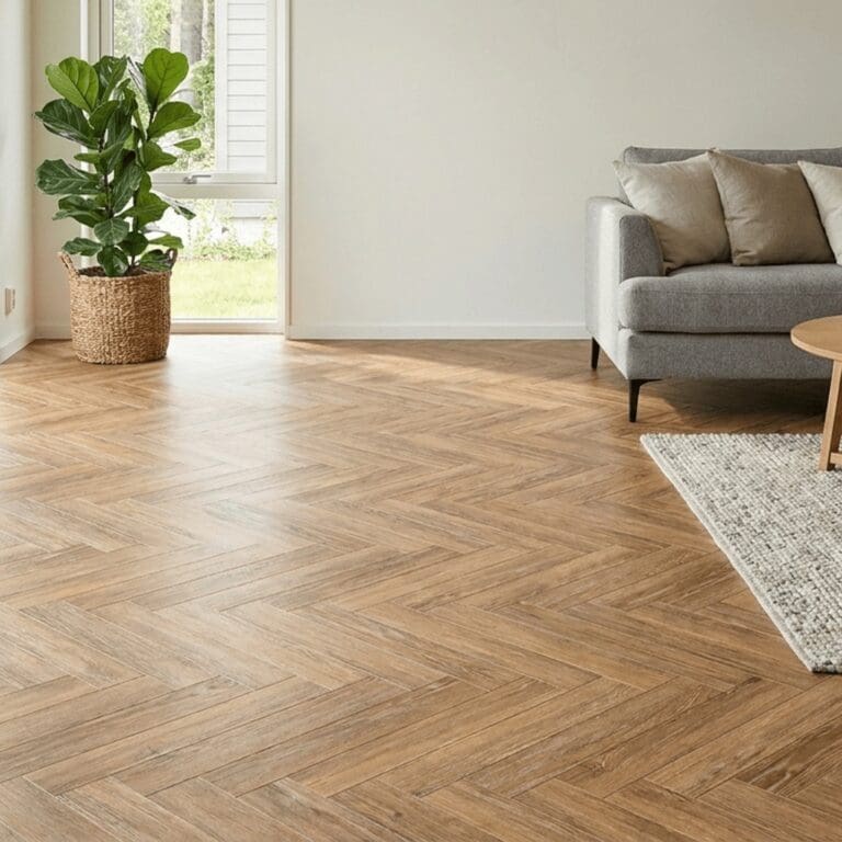 Hawes Oak Herringbone Click SPC flooring