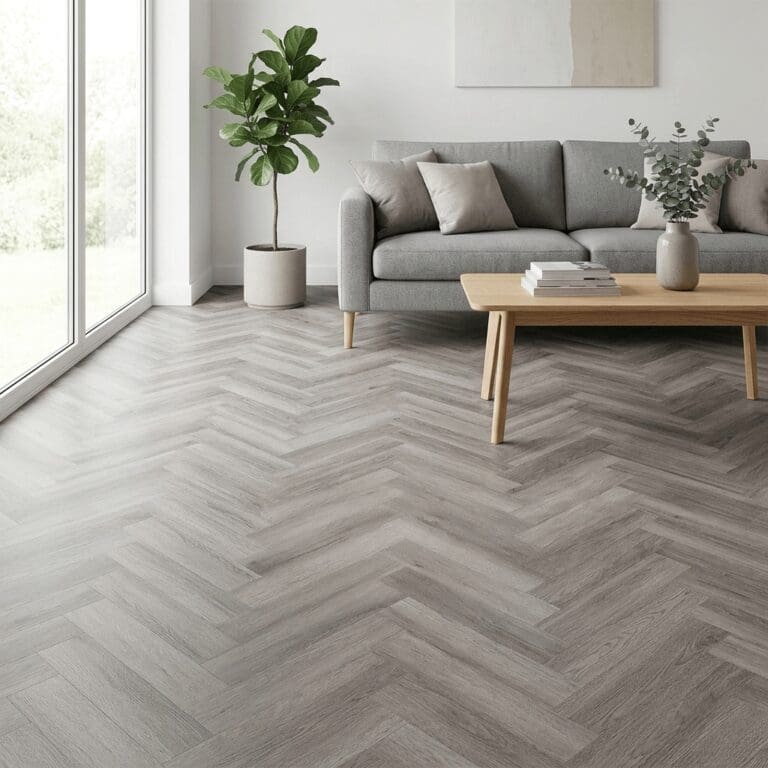 Kingham Oak Herringbone flooring