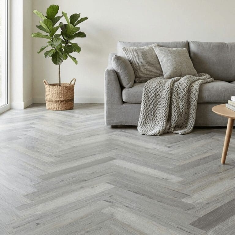 Oughtershaw Oak Herringbone flooring