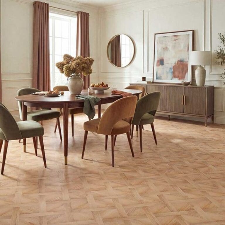 Rydal Honey Oak Basketweave flooring