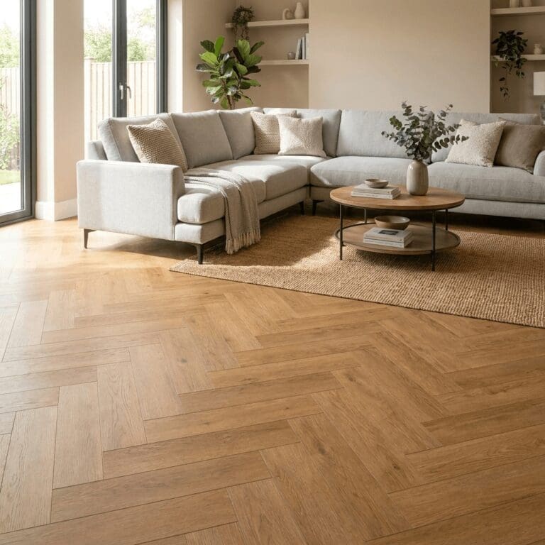 Speyside Oak Herringbone Click SPC flooring
