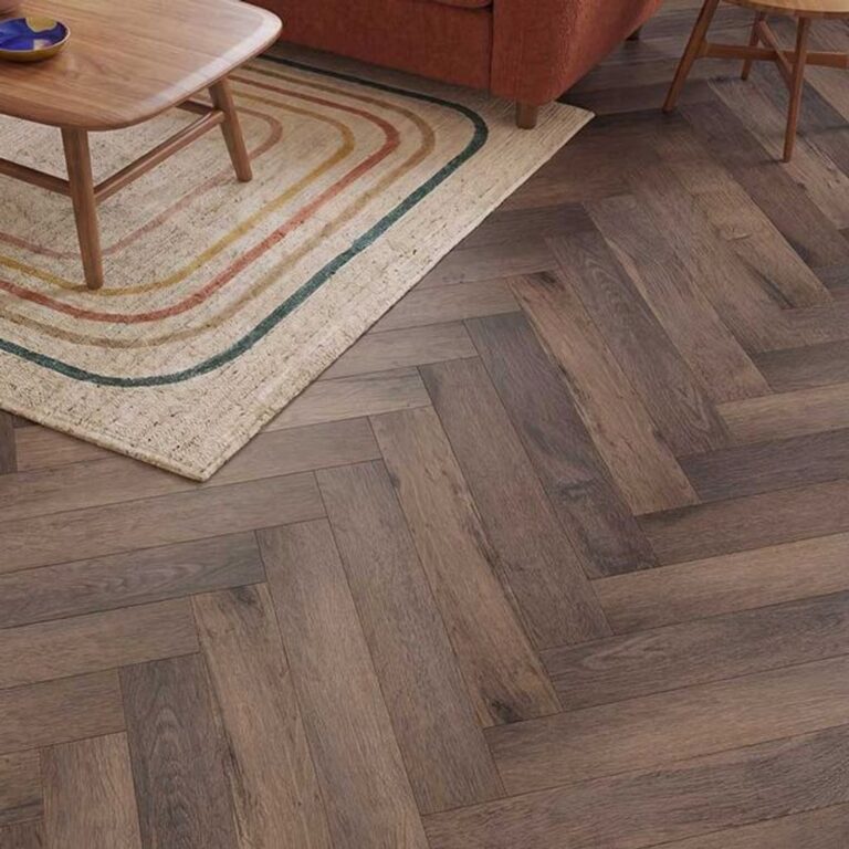 Buttermere Oak Herringbone flooring