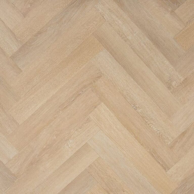 Staveley Bleached Oak Herringbone flooring