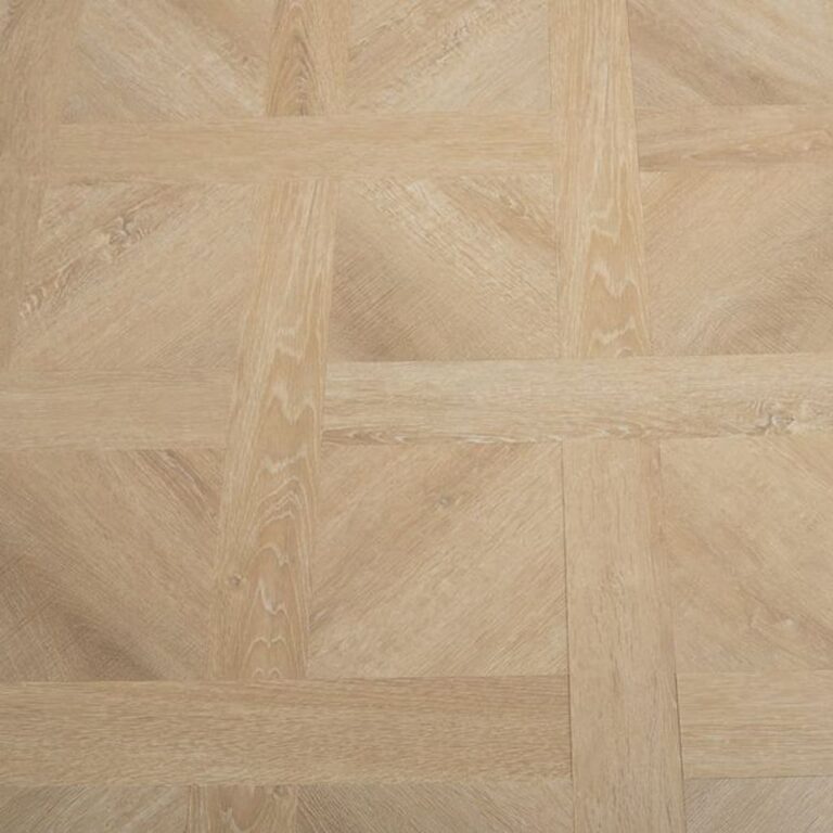Staveley Bleached Oak Basketweave flooring