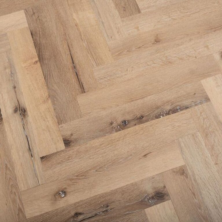 Windermere Rustic Oak Herringbone flooring