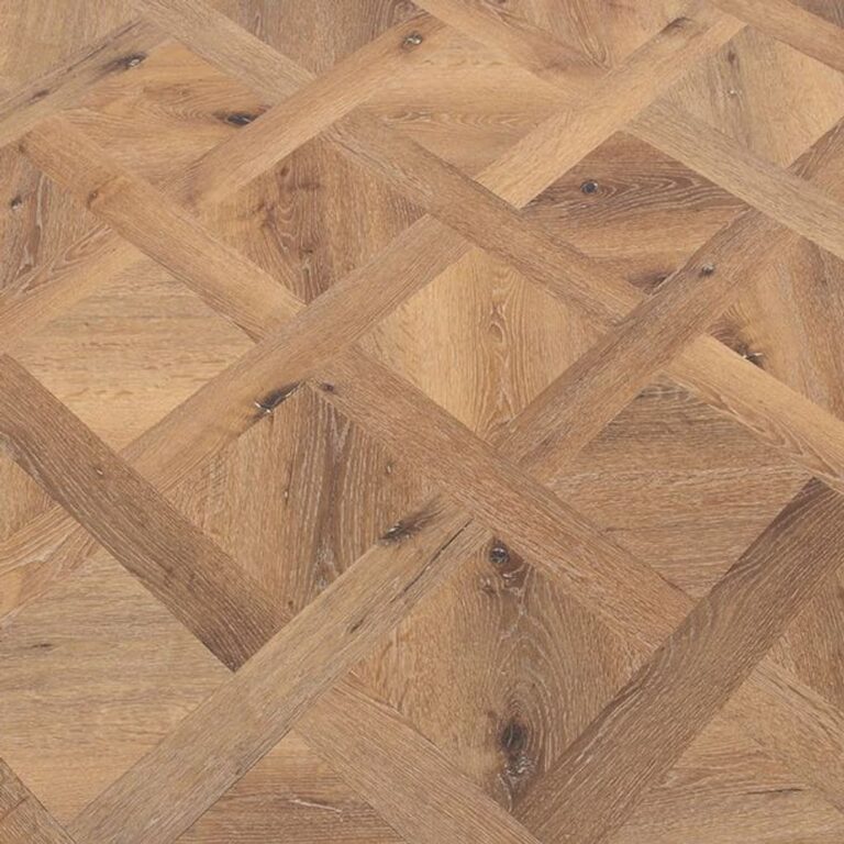 Ambleside Smoked Oak Basketweave flooring