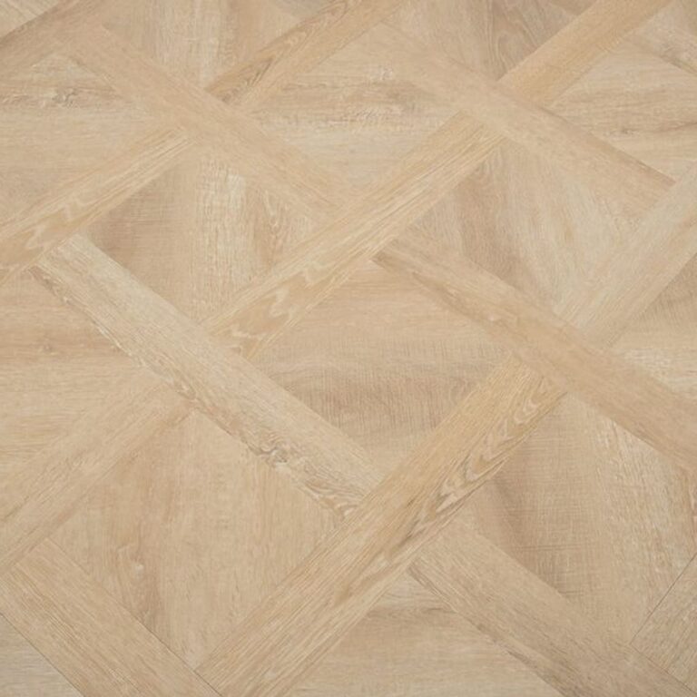 Staveley Bleached Oak Basketweave flooring