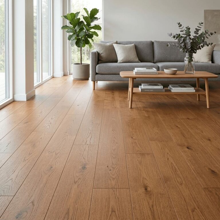 Aldford Oak flooring – room setting
