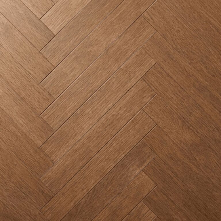Appletreewick Chestnut Herringbone flooring – close-up