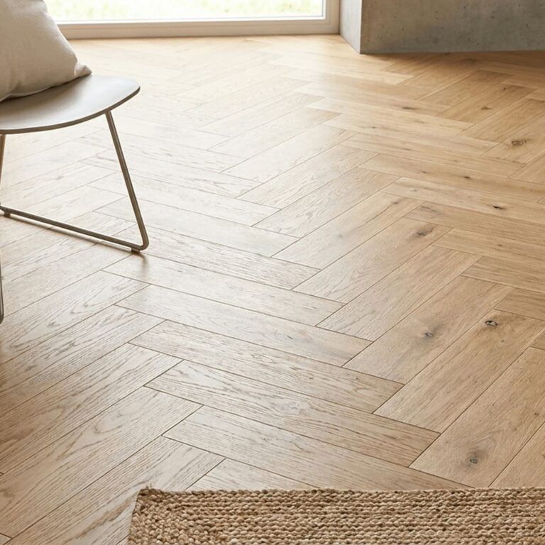 Ardverikie Oak Parquet flooring – detail