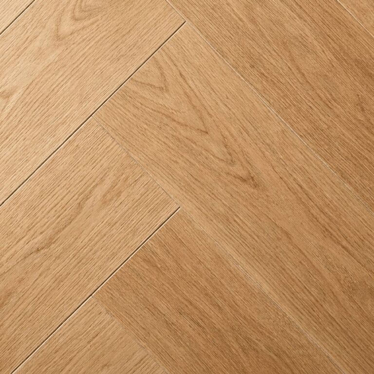Askrigg Birch Herringbone flooring – close-up