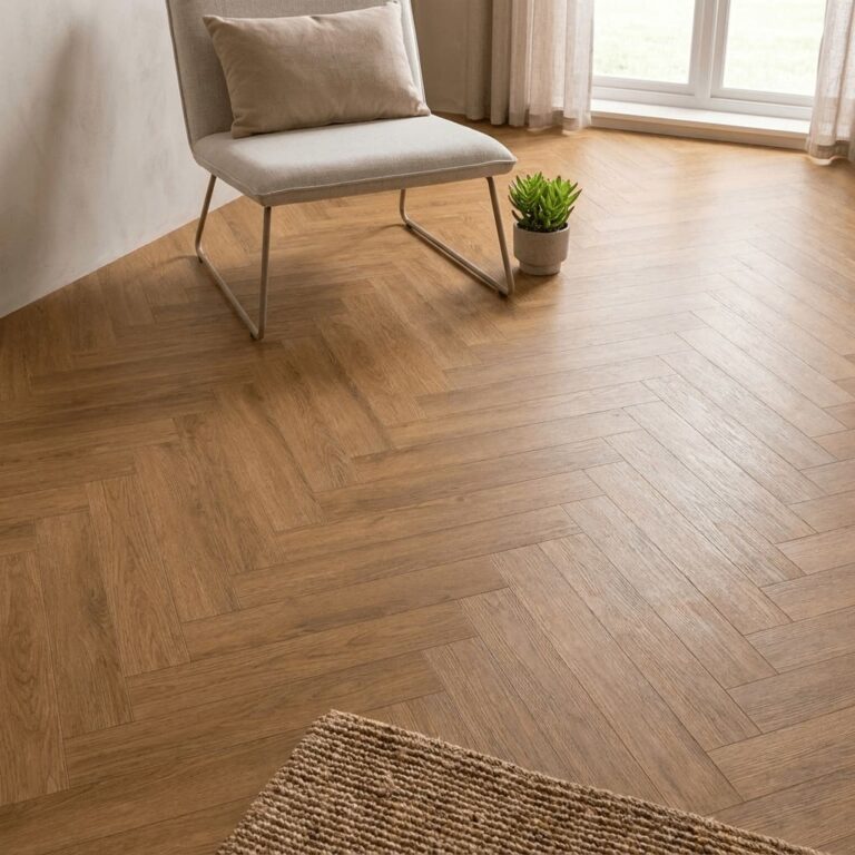 Aviemore Oak Herringbone flooring – detail