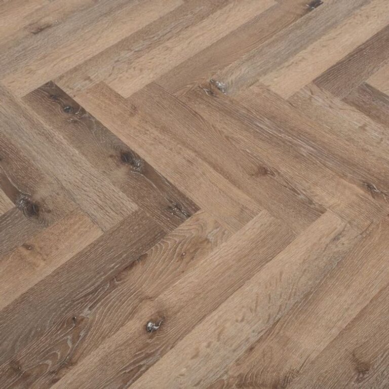 Langdale Heritage Oak Herringbone flooring