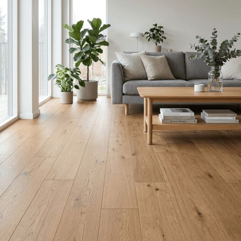 Bollington Oak flooring – room setting