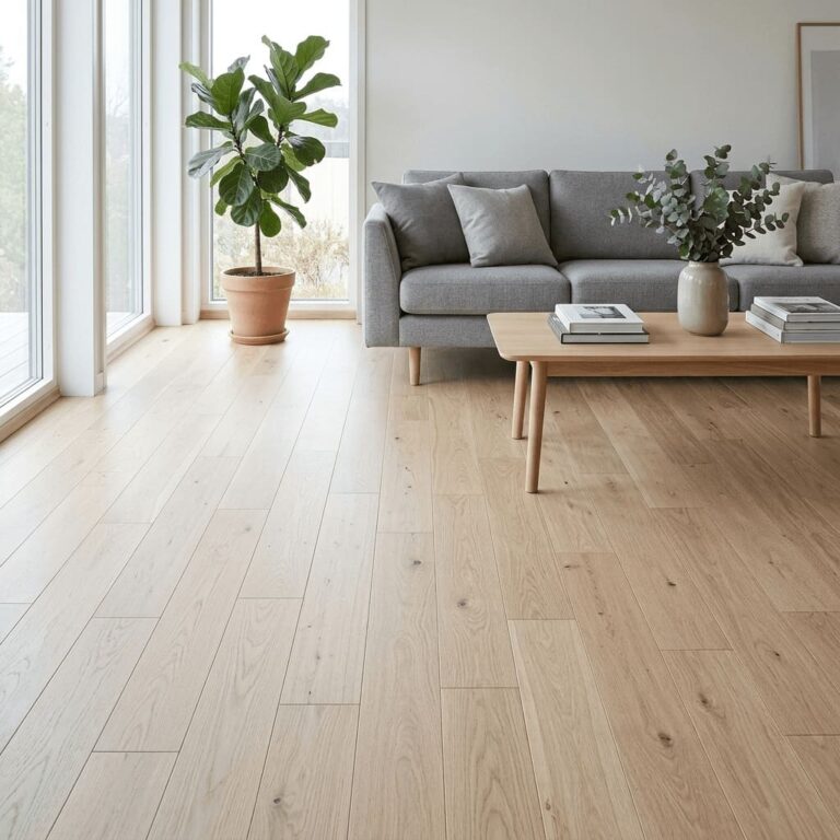 Clotton Oak flooring – room setting
