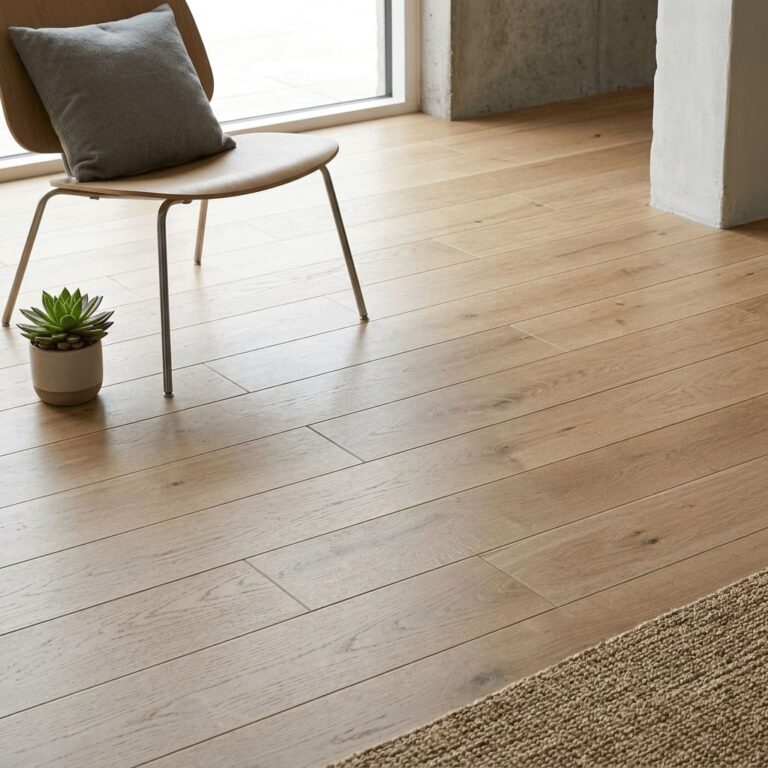 Plumley Oak flooring – detail