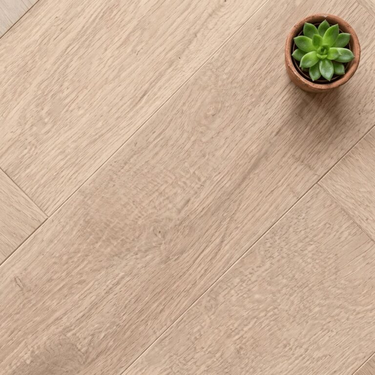 Cuddington Oak Herringbone flooring – close-up