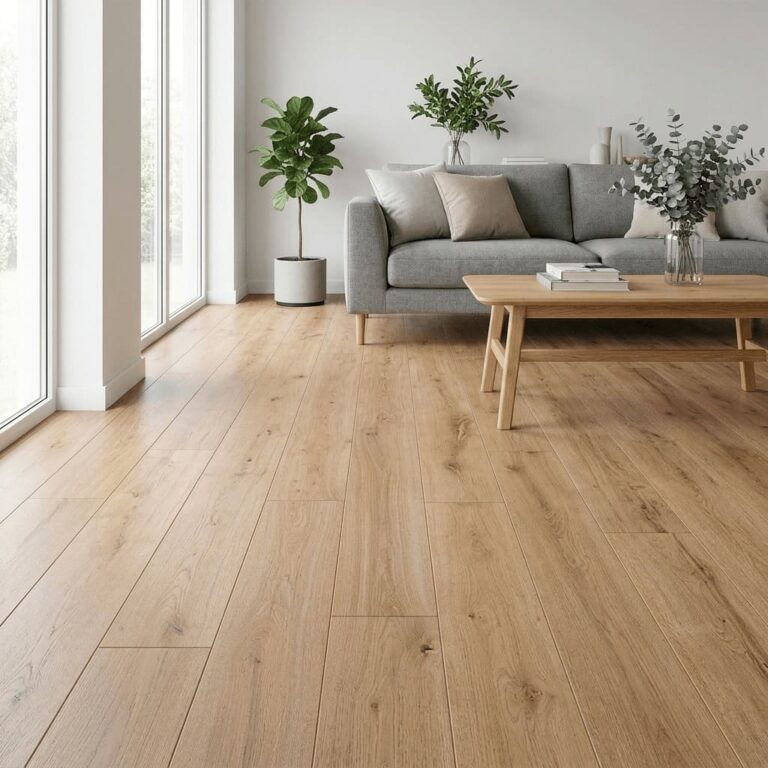 Dee Oak flooring – room setting