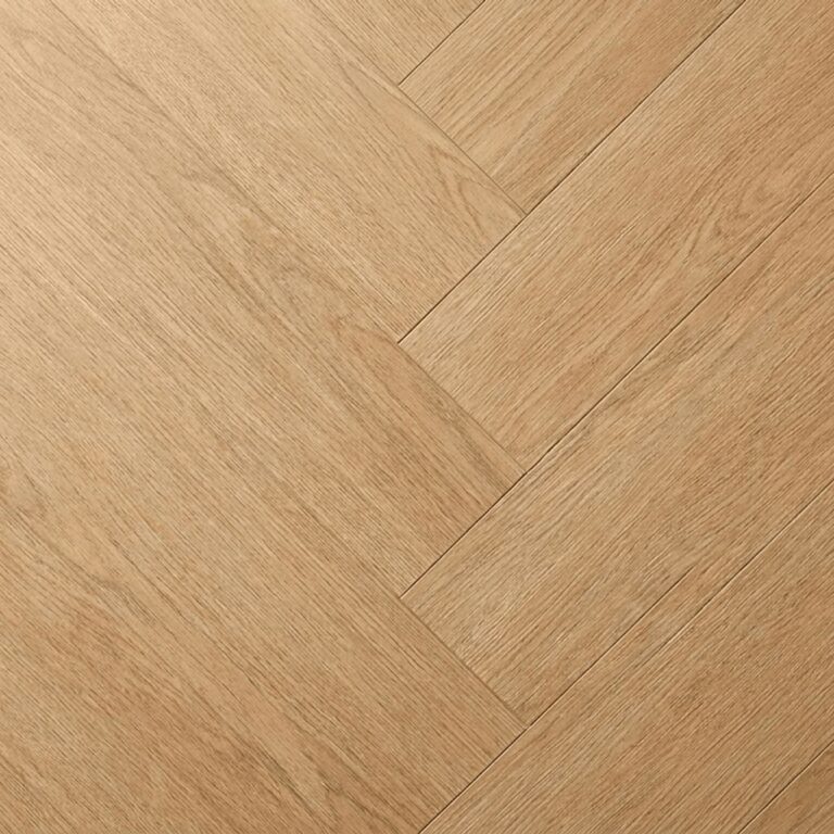 Dent Oak Herringbone flooring – close-up