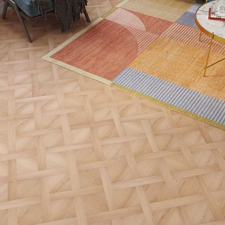 Hawkshead Natural Oak Basketweave flooring