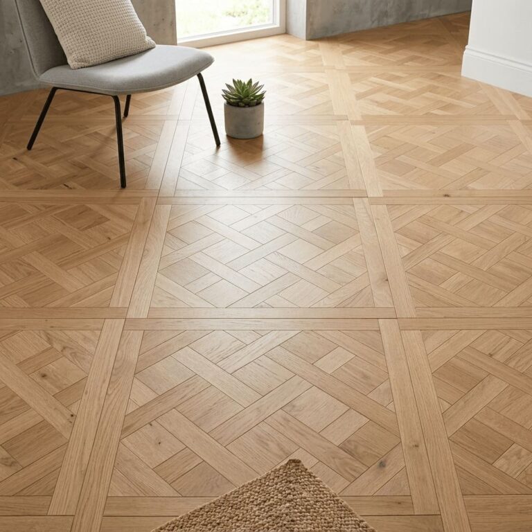 Dorfold Oak Versailles flooring – detail