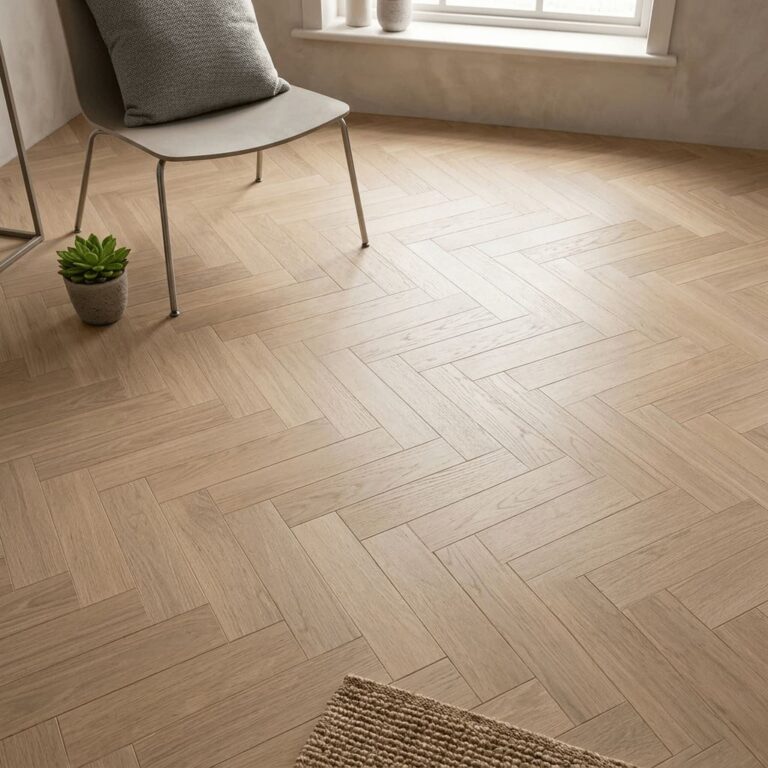 Dunham Oak Herringbone flooring – detail