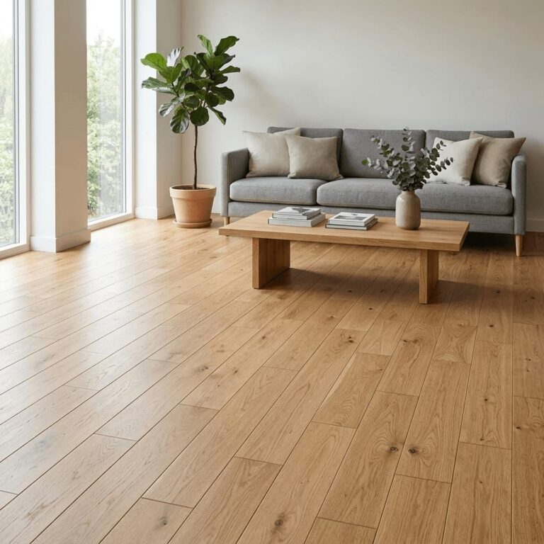 Eaton Oak flooring – room setting