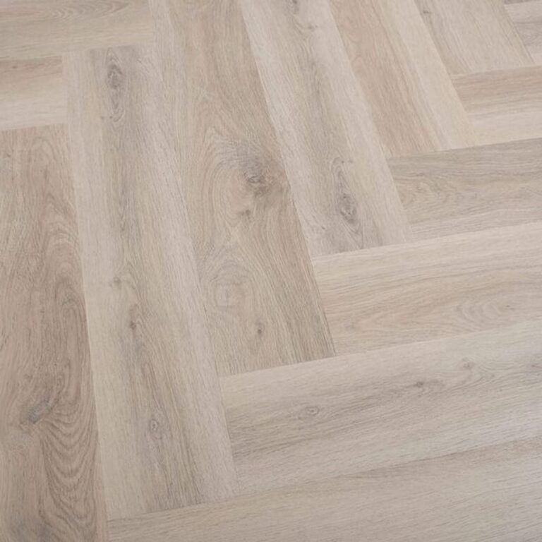 Borrowdale Grey Oak Herringbone flooring