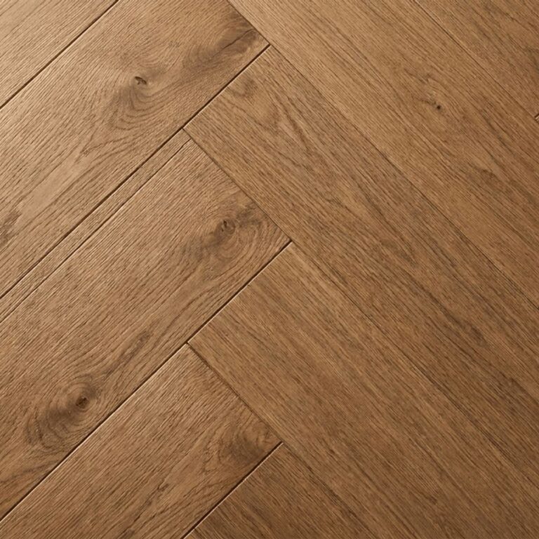 Fife Oak Parquet flooring – close-up