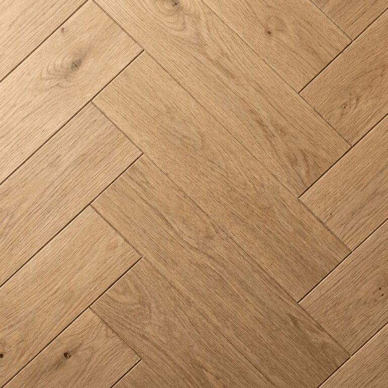 Glencoe Oak Parquet flooring – close-up
