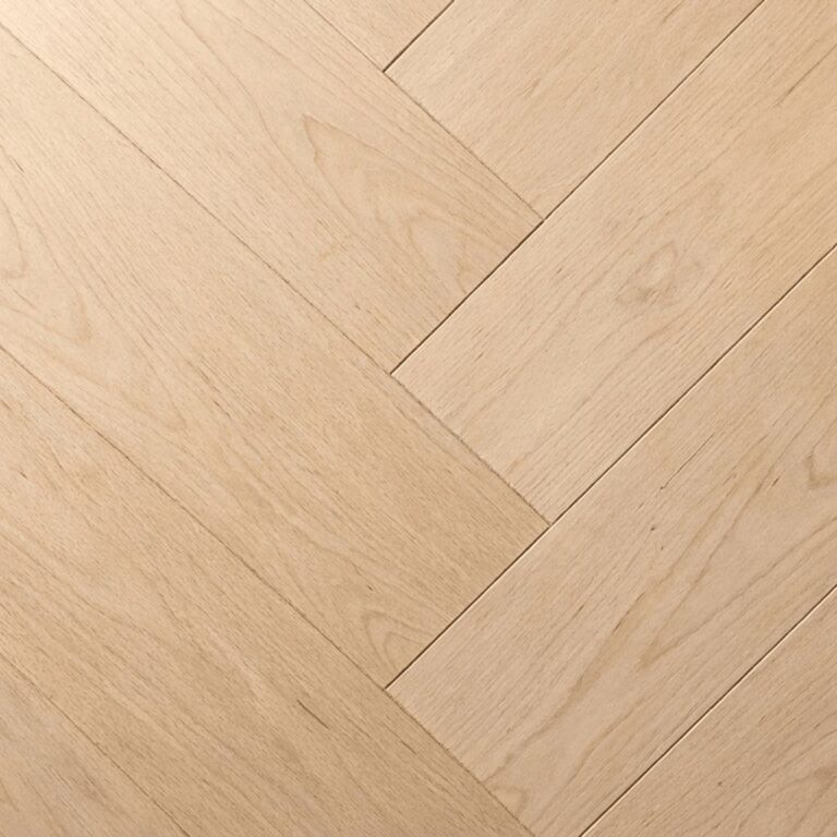 Hubberholme Maple Herringbone flooring – close-up