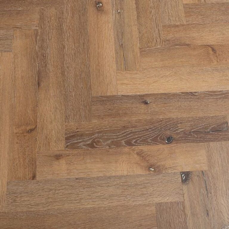 Ambleside Smoked Oak Herringbone flooring