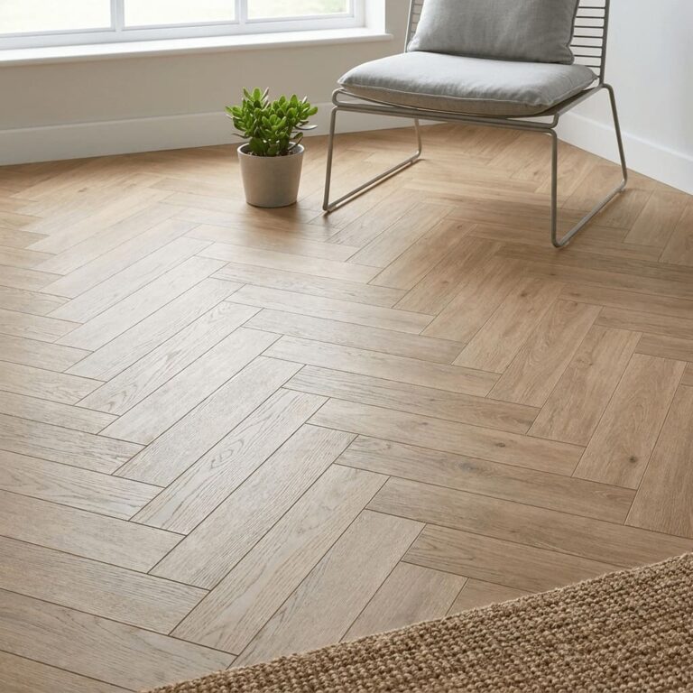 Inverlochy Oak Parquet flooring – detail