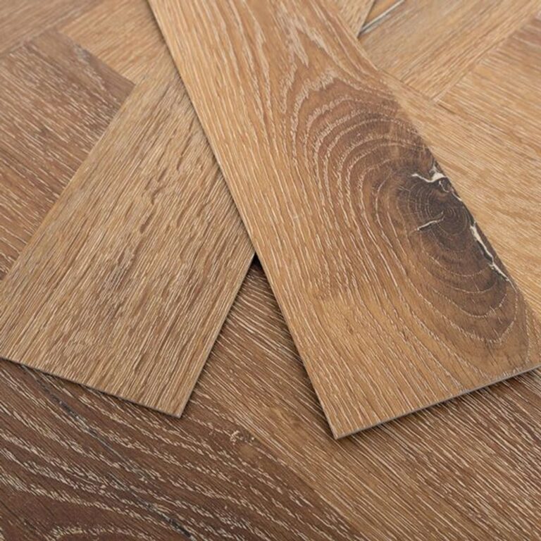 Ambleside Smoked Oak Herringbone flooring