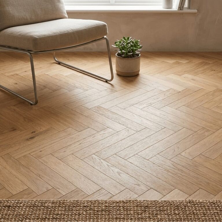 Lomond Oak Parquet flooring – detail