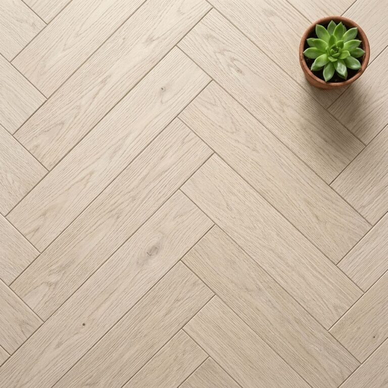 Nevis Oak Parquet flooring – close-up