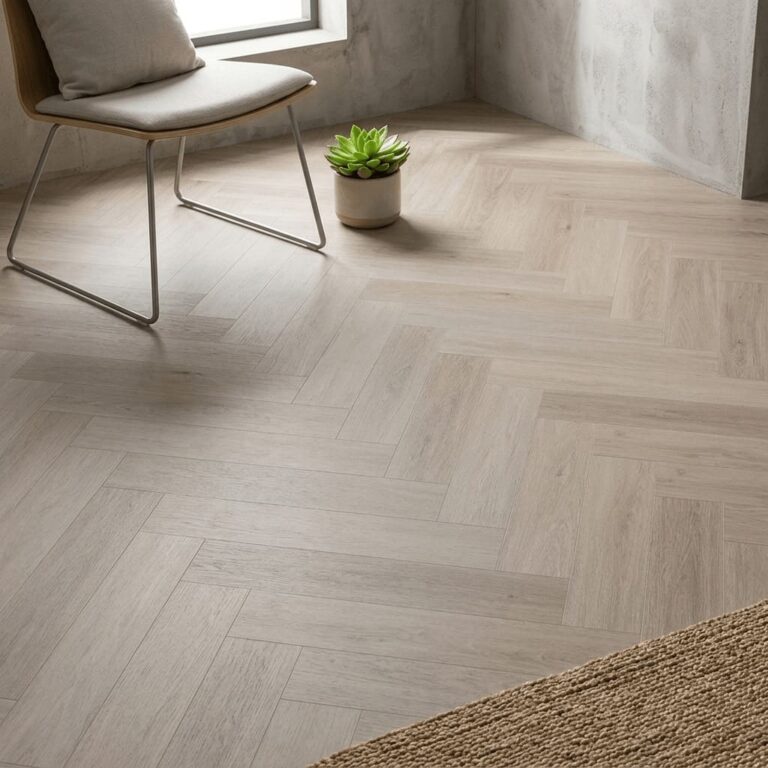 Norton Oak Herringbone flooring – detail