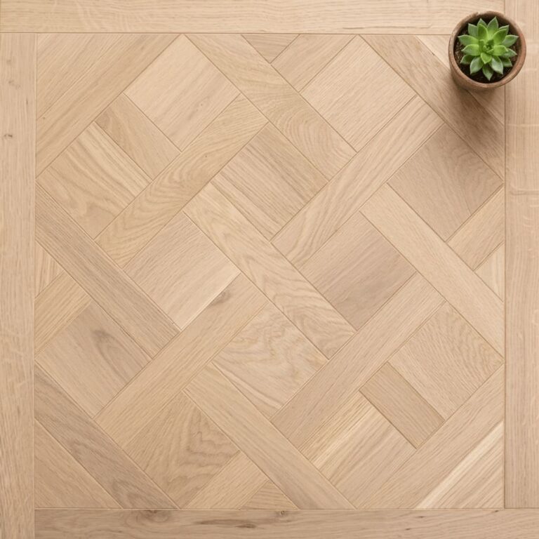 Peckforton Oak Versailles flooring – close-up