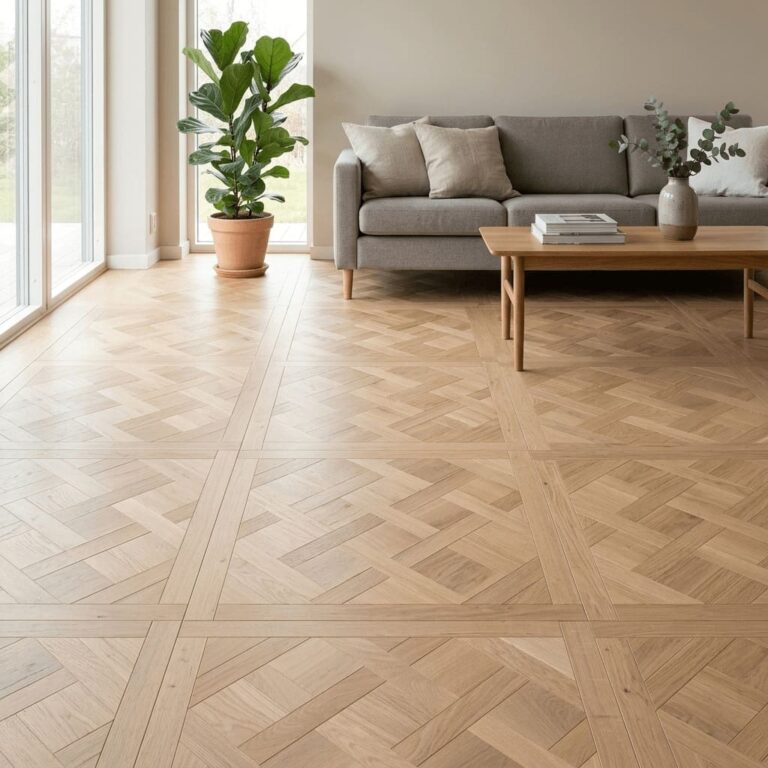 Peckforton Oak Versailles flooring – room setting